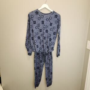Wizarding World Harry Potter Lounge Sleep Set Loungewear Cozy Whimsy - Size XS